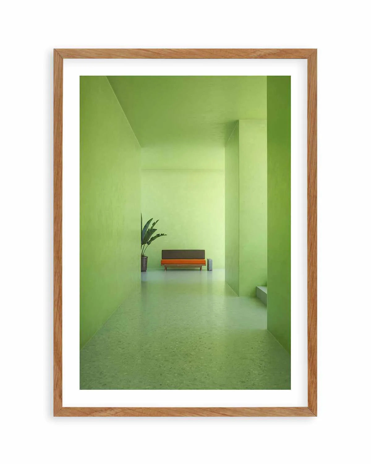 Green Room by Guachinarte Art Print from Olive et Oriel where you can shop wallpaper and artworks online