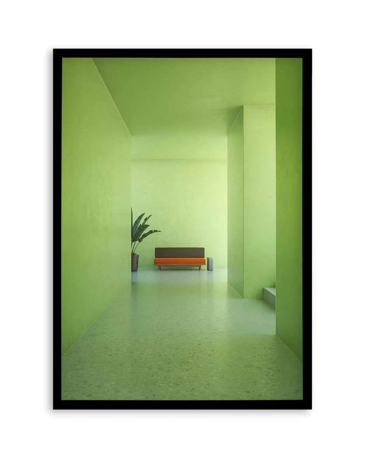 Green Room by Guachinarte Art Print from Olive et Oriel where you can shop wallpaper and artworks online