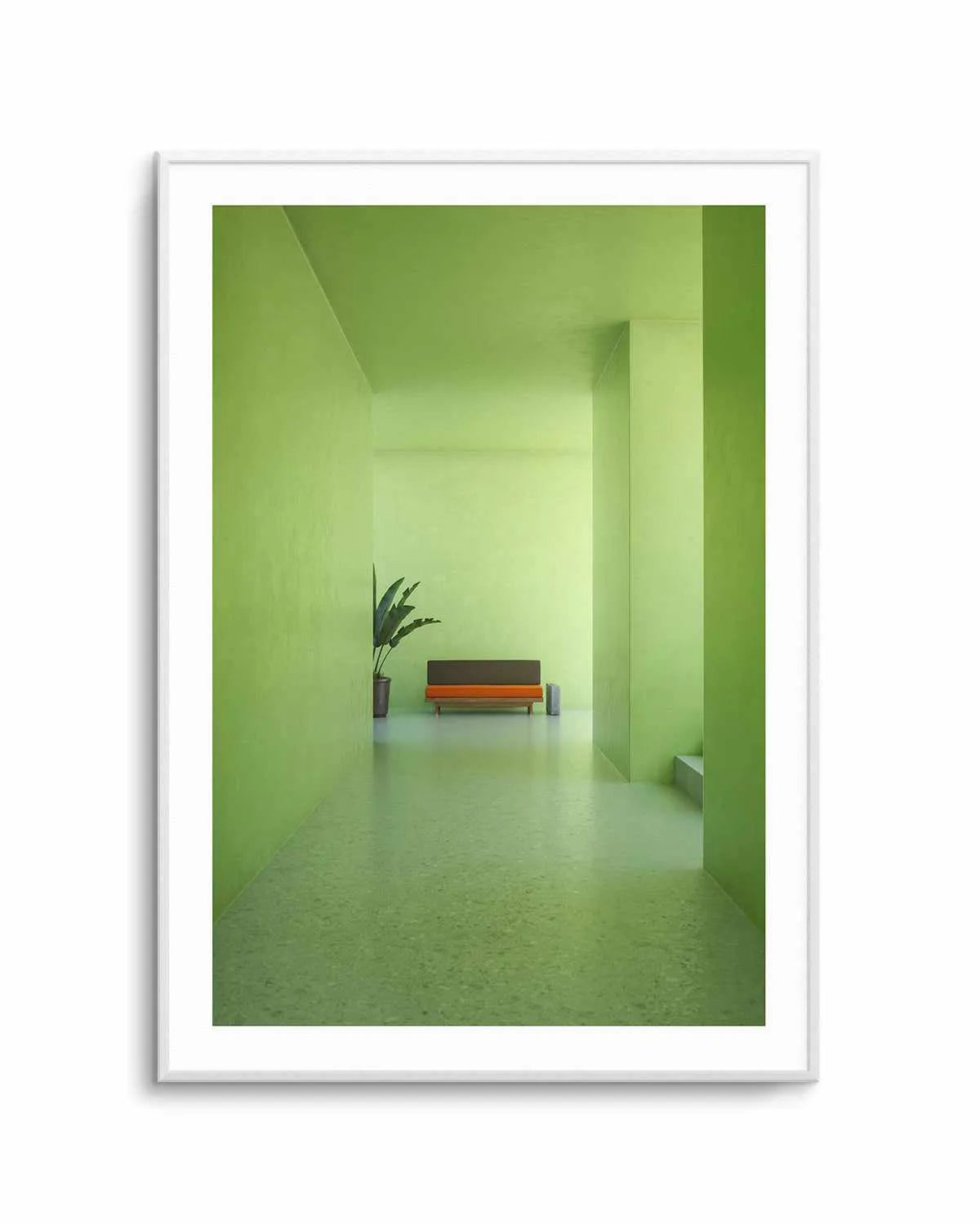 Green Room by Guachinarte Art Print from Olive et Oriel where you can shop wallpaper and artworks online