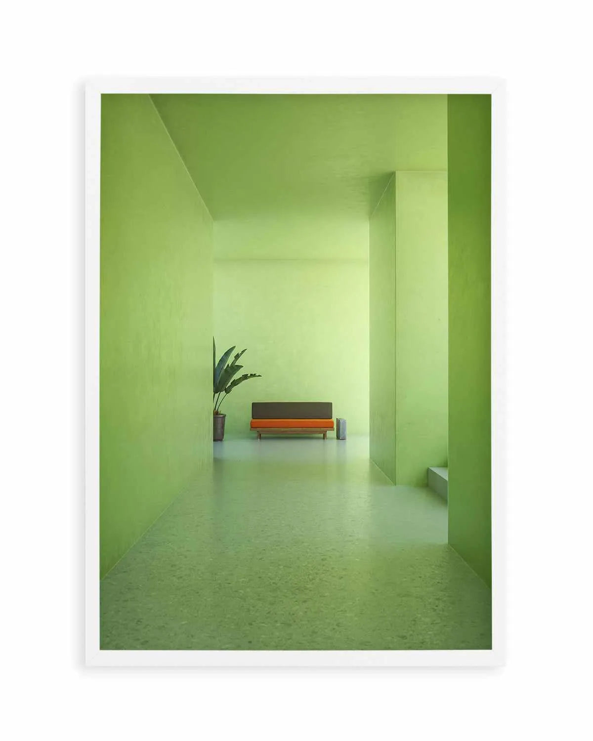 Green Room by Guachinarte Art Print from Olive et Oriel where you can shop wallpaper and artworks online