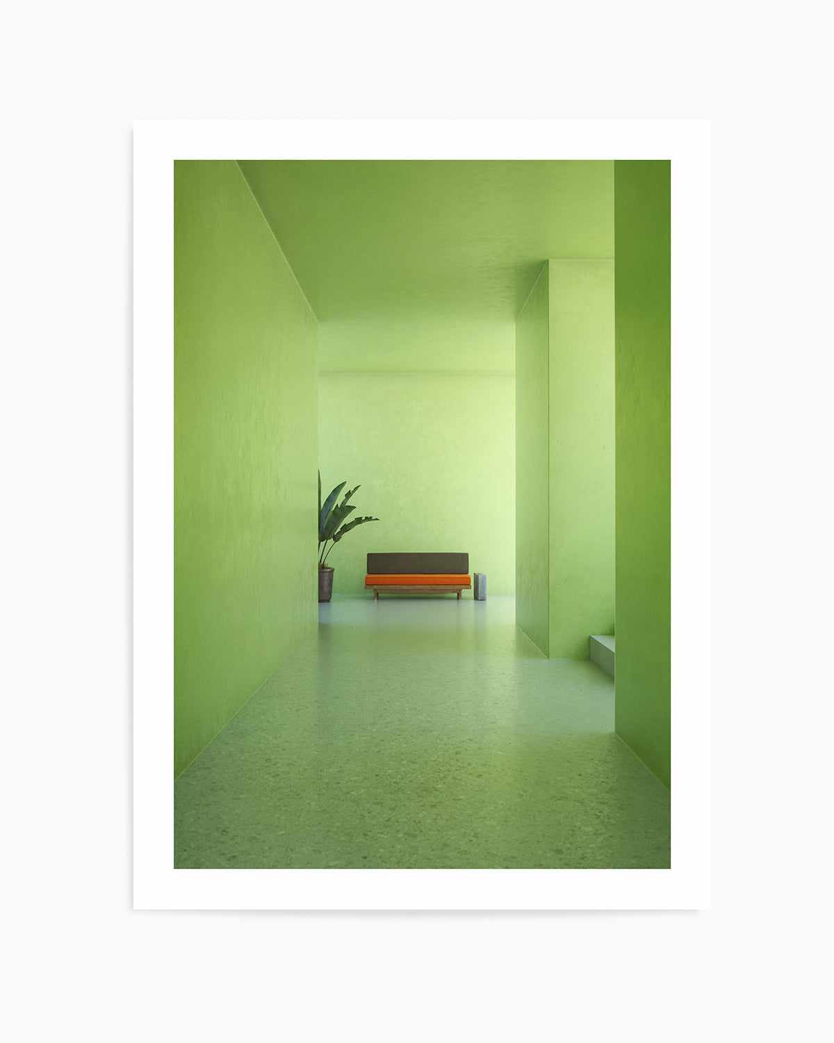 Green Room by Guachinarte Art Print