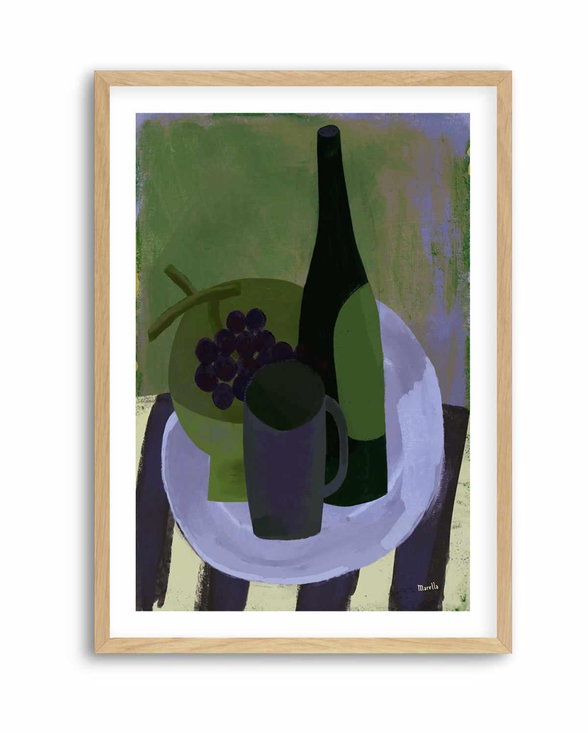 Green Still Life by Marco Marella | Art Print from Olive et Oriel where you can shop wallpaper and artworks online