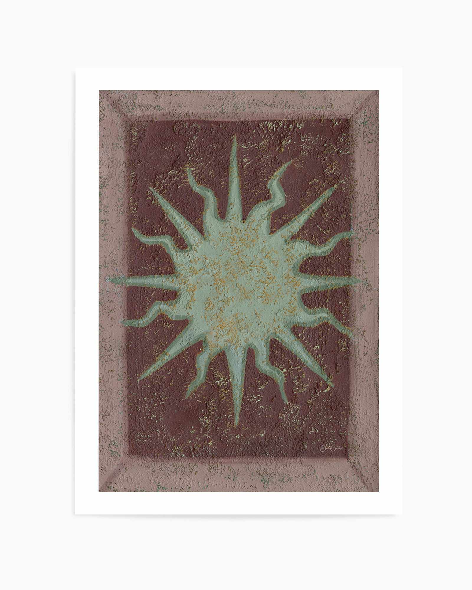 Green Sun | Art Print