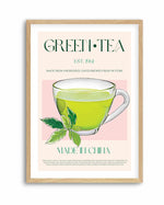 Green Tea By Nazma Khokbar | Art Print