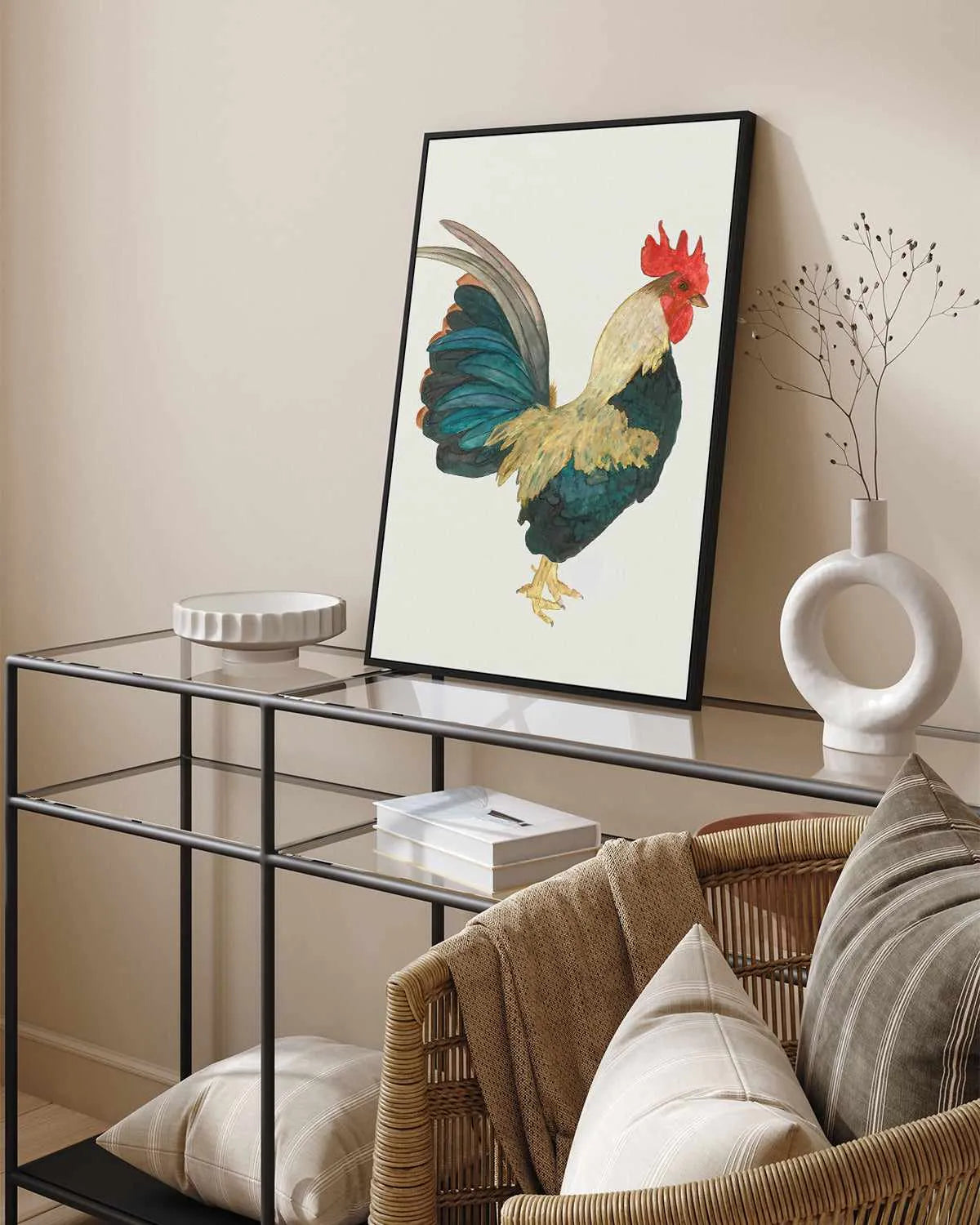 Greg | Framed Canvas Art Print from Olive et Oriel where you can shop wallpaper and artworks online