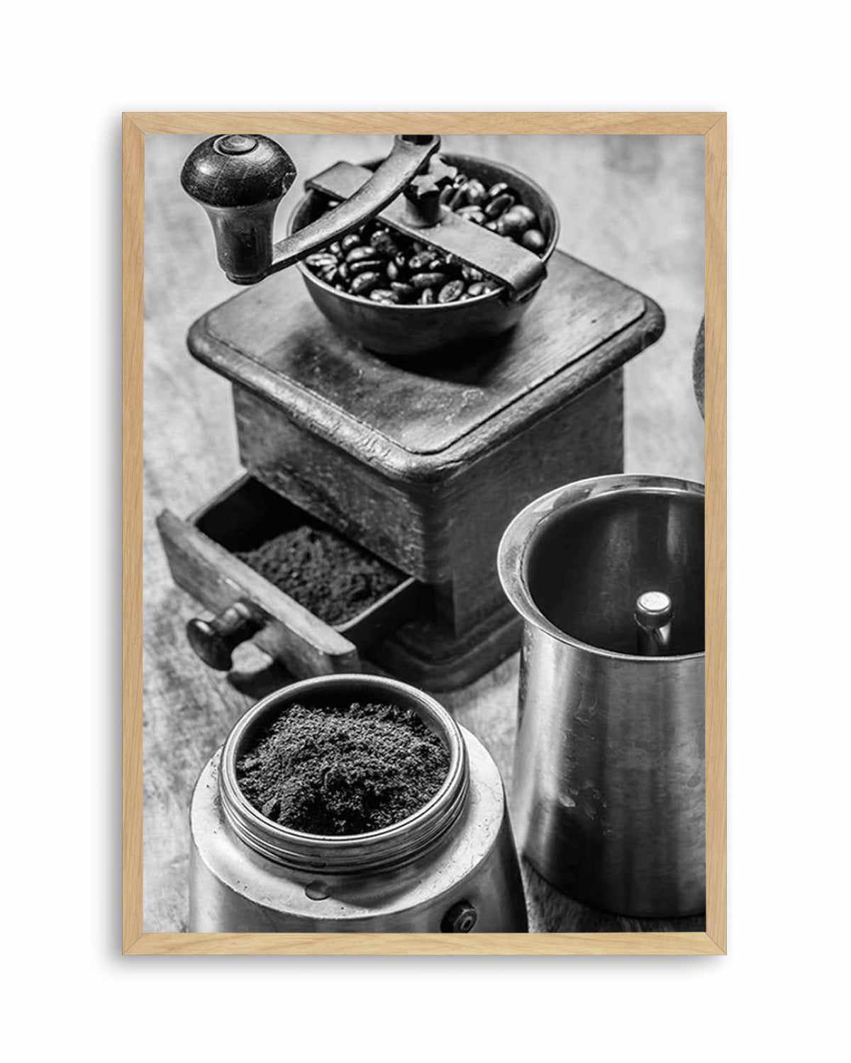 Ground Coffee Art Print