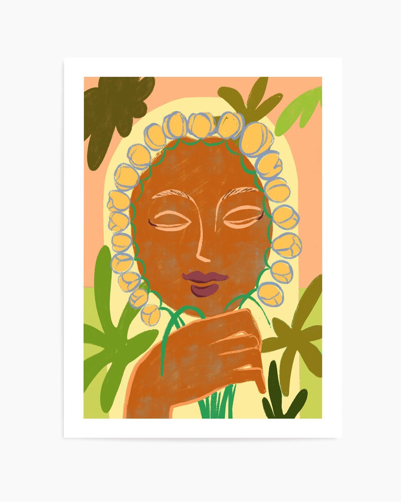 Grow Well by Arty Guava | Art Print from Olive et Oriel where you can shop wallpaper and artworks online