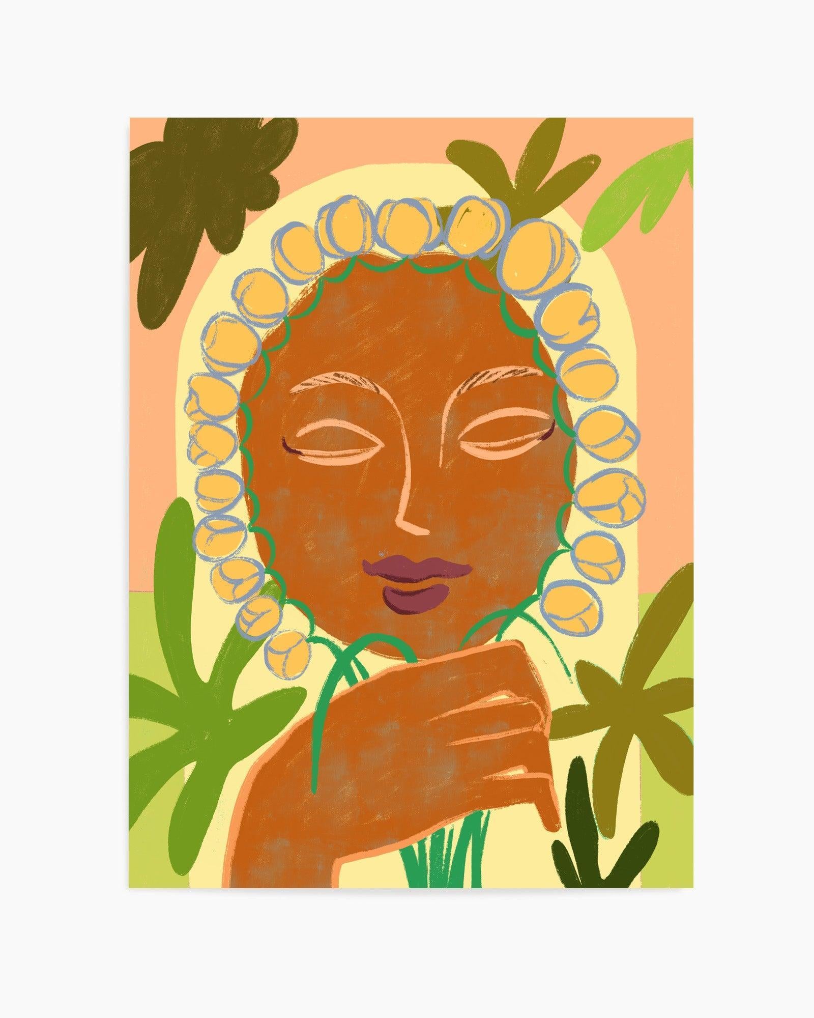 Grow Well by Arty Guava | Art Print from Olive et Oriel where you can shop wallpaper and artworks online