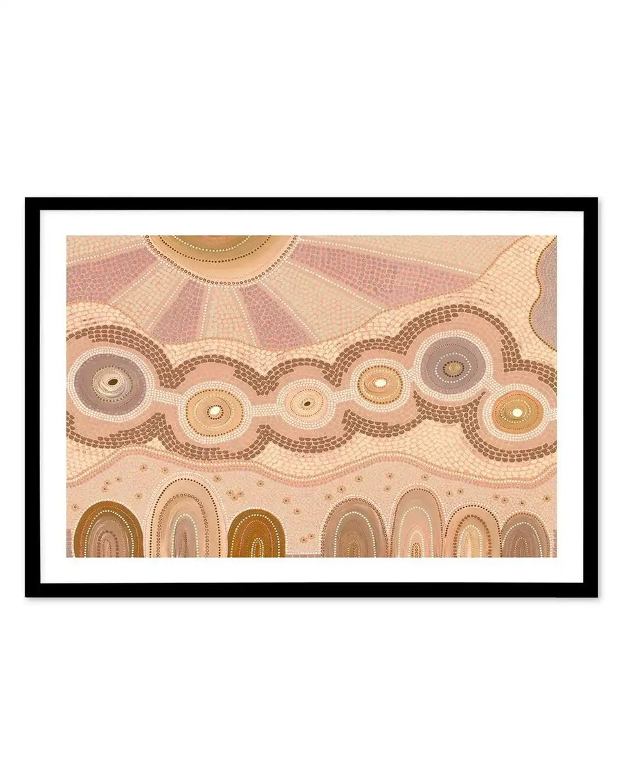 Growing Connections By Domica Hill Art Print-PRINT-Olive et Oriel-Domica Hill-A5 | 5.8" x 8.3" | 14.8 x 21cm-Black-With White Border-Buy-Australian-Art-Prints-Online-with-Olive-et-Oriel-Your-Artwork-Specialists-Austrailia-Decorate-With-Coastal-Photo-Wall-Art-Prints-From-Our-Beach-House-Artwork-Collection-Fine-Poster-and-Framed-Artwork