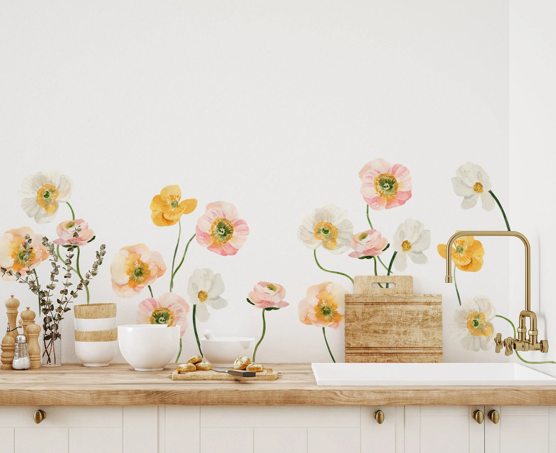 Growing Garden Decal Set from Olive et Oriel where you can shop wallpaper and artworks online