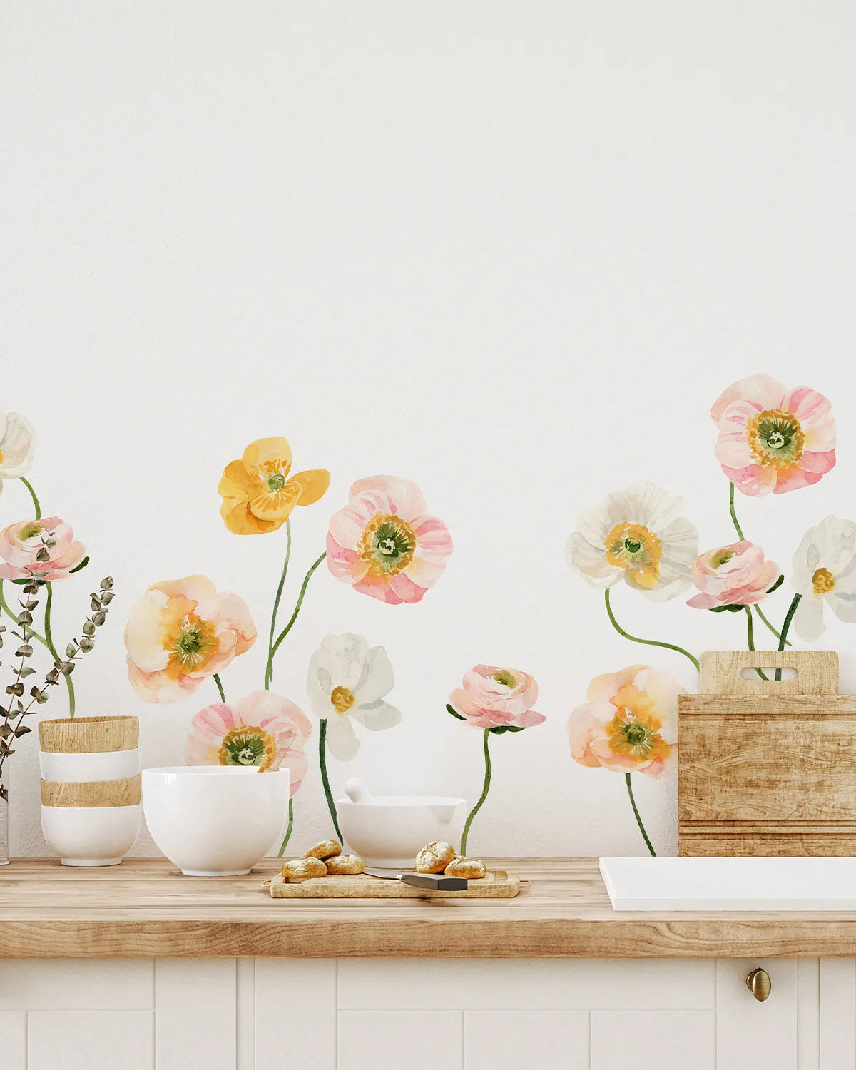 Growing Garden Decal Set from Olive et Oriel where you can shop wallpaper and artworks online