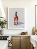 Tabasco by Jess Martin | Framed Canvas Art Print