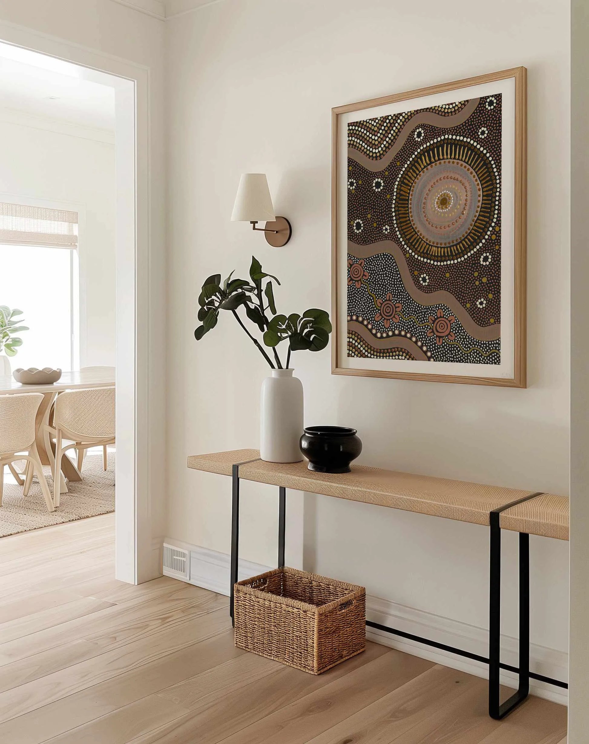 Guided By The Sun By Domica Hill | Art Print from Olive et Oriel where you can shop wallpaper and artworks online