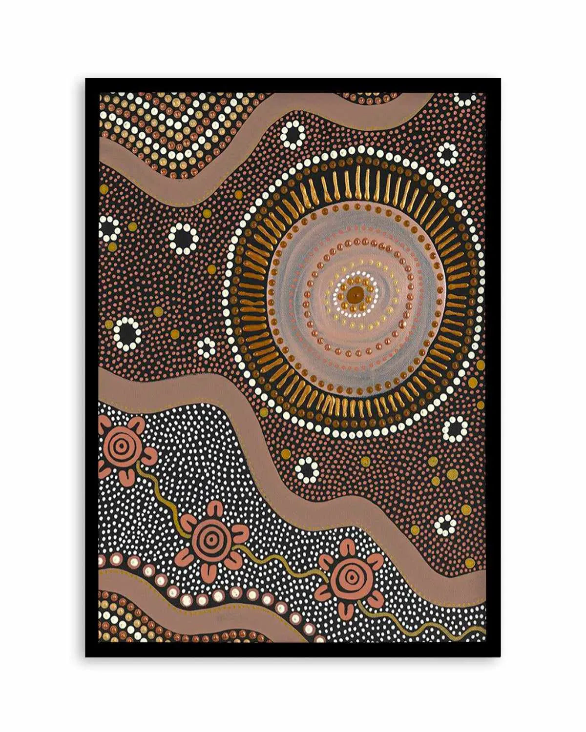 Guided By The Sun By Domica Hill | Art Print from Olive et Oriel where you can shop wallpaper and artworks online