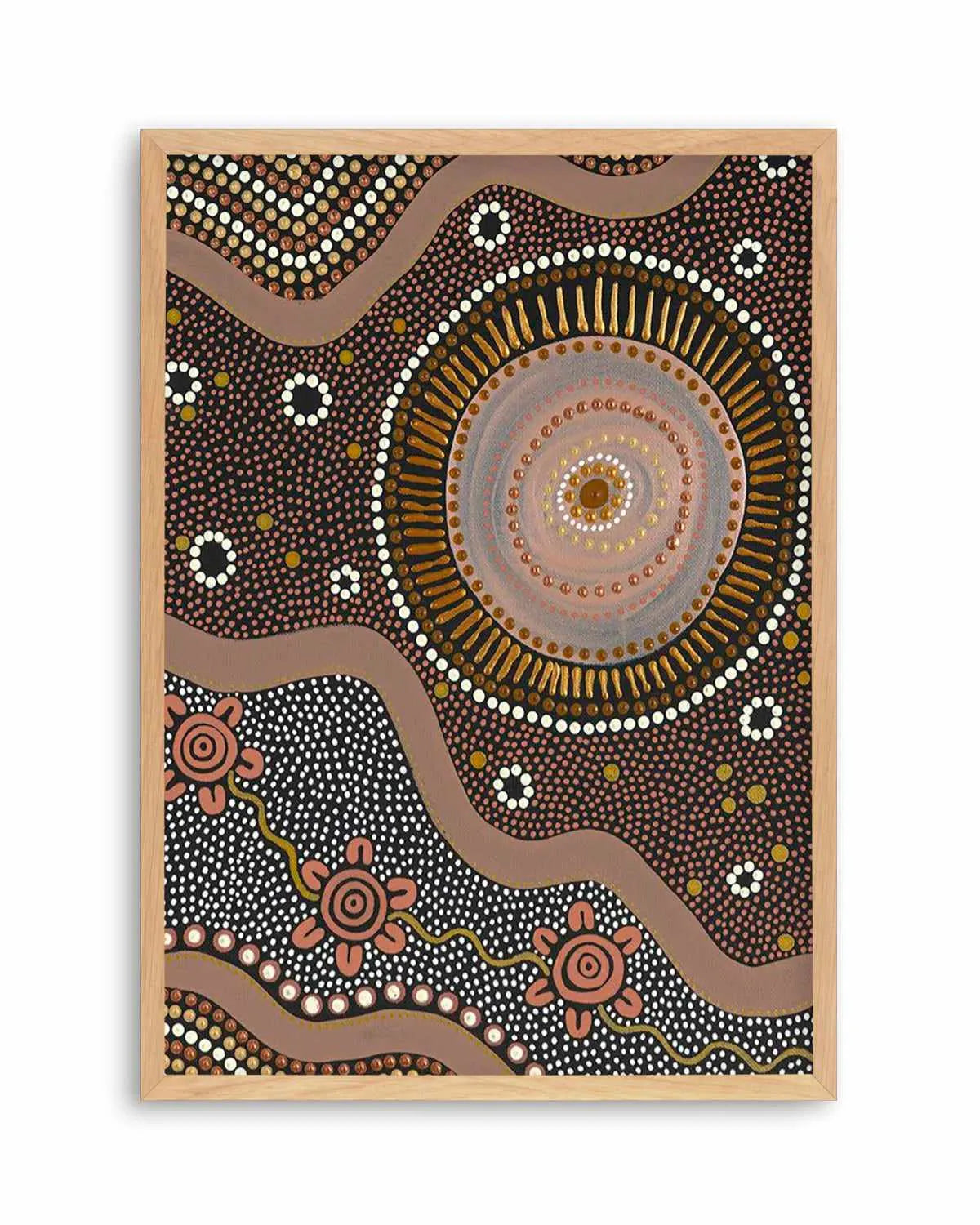 Guided By The Sun By Domica Hill | Art Print from Olive et Oriel where you can shop wallpaper and artworks online