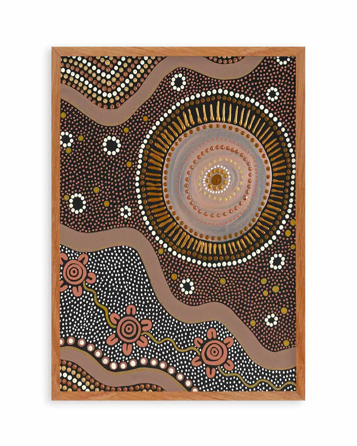 Guided By The Sun By Domica Hill | Art Print from Olive et Oriel where you can shop wallpaper and artworks online