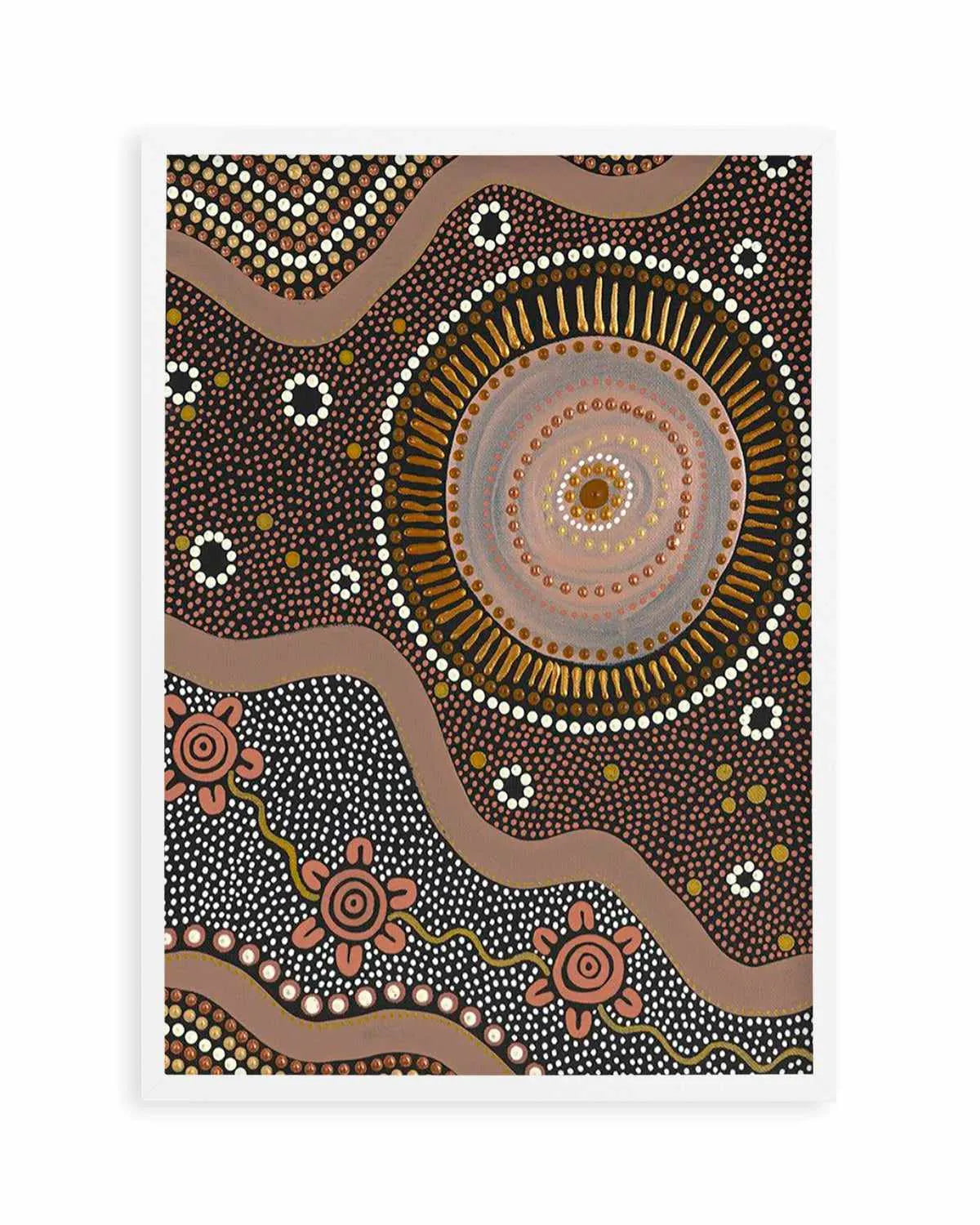 Guided By The Sun By Domica Hill | Art Print from Olive et Oriel where you can shop wallpaper and artworks online