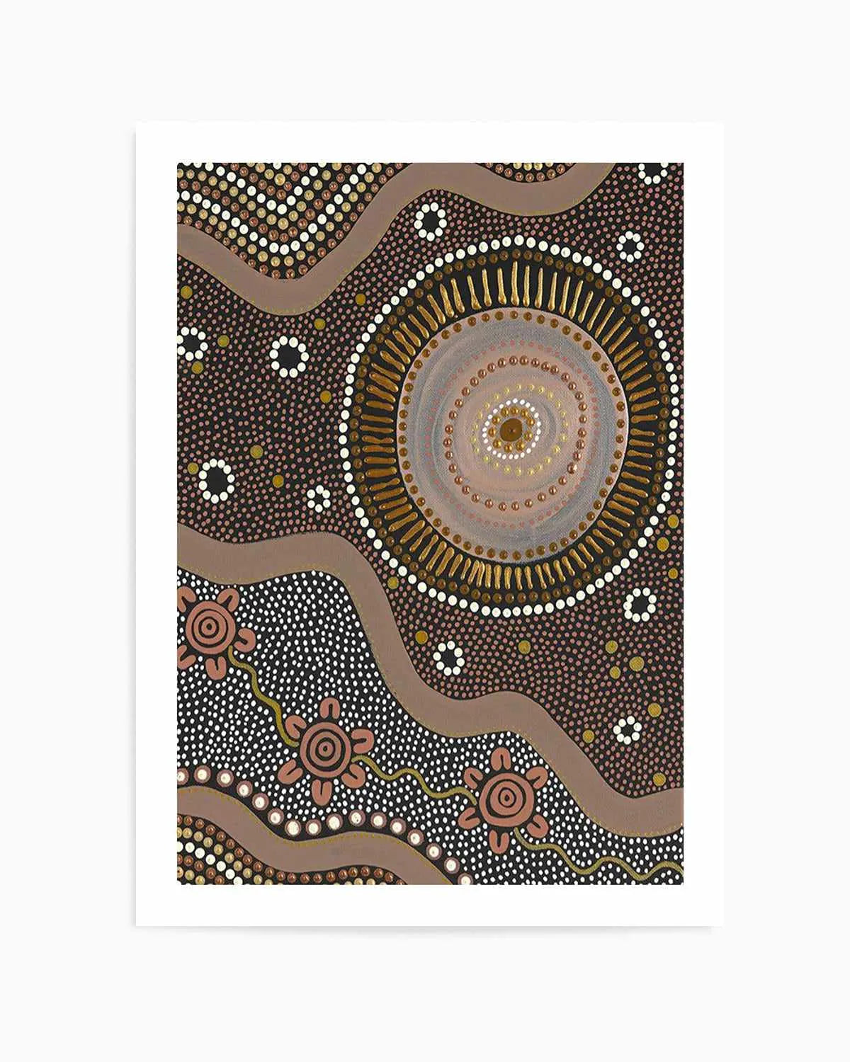 Guided By The Sun By Domica Hill | Art Print from Olive et Oriel where you can shop wallpaper and artworks online