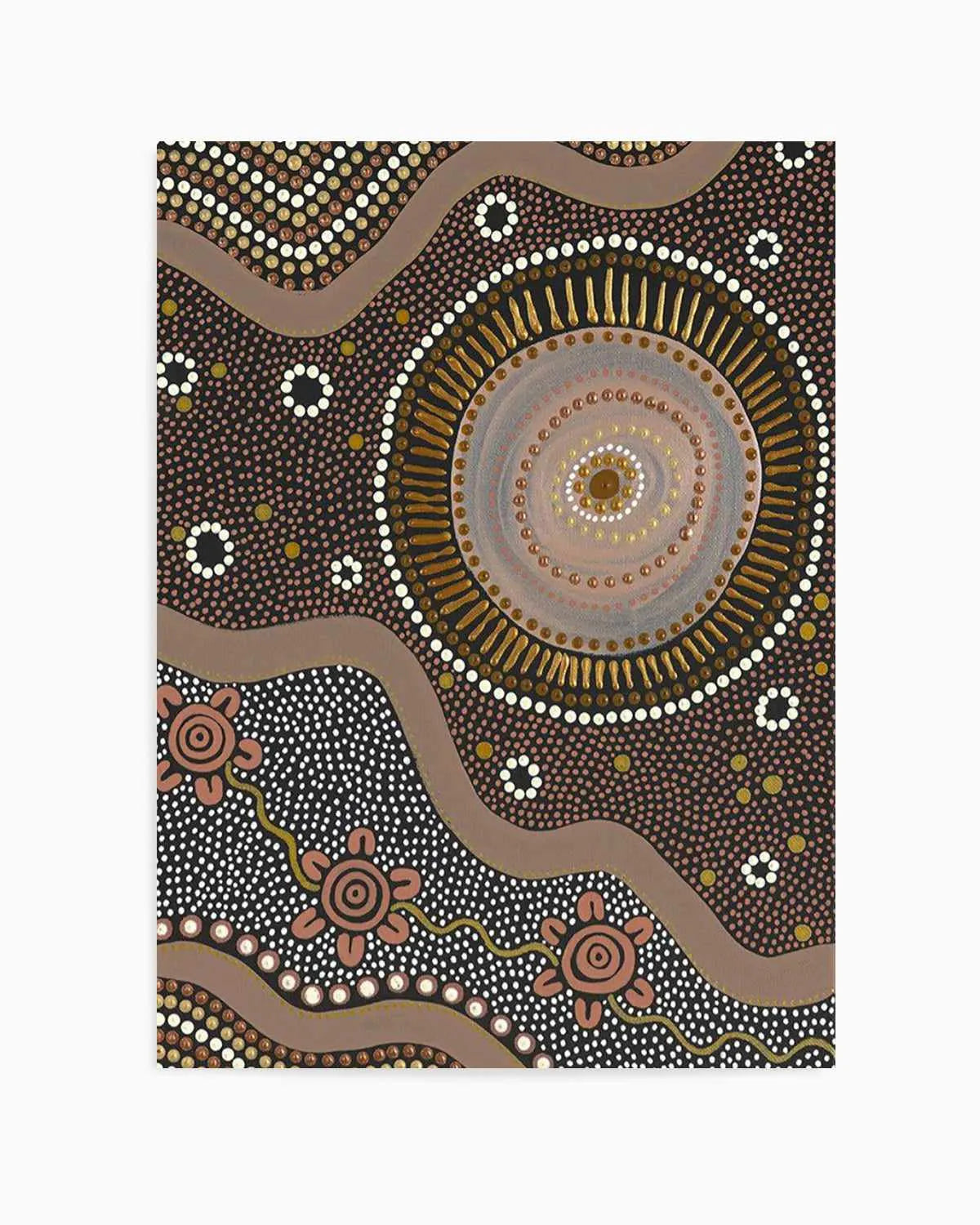 Guided By The Sun By Domica Hill | Art Print from Olive et Oriel where you can shop wallpaper and artworks online