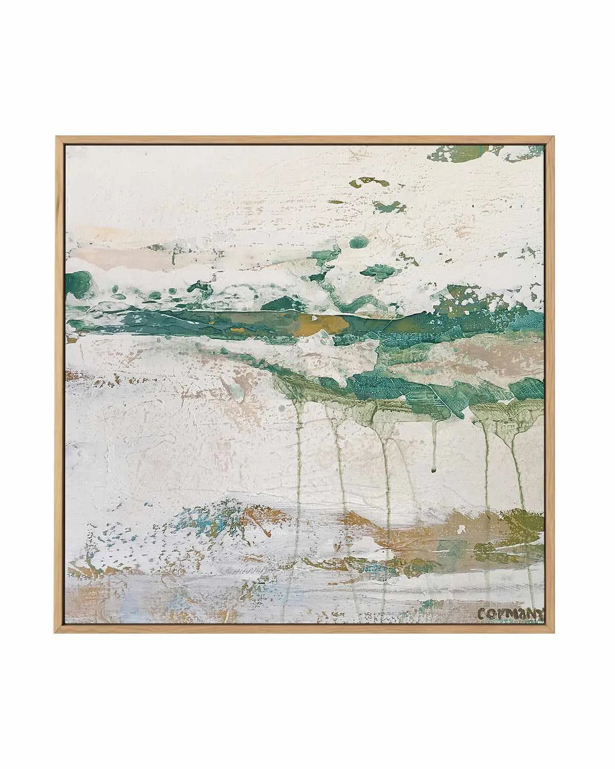 Gulf Tides I by Claire Cormany | Framed Canvas Art Print from Olive et Oriel where you can shop wallpaper and artworks online