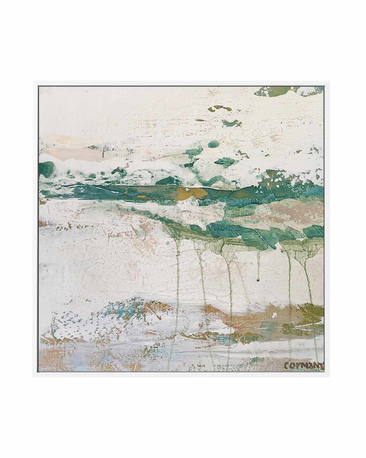 Gulf Tides I by Claire Cormany | Framed Canvas Art Print