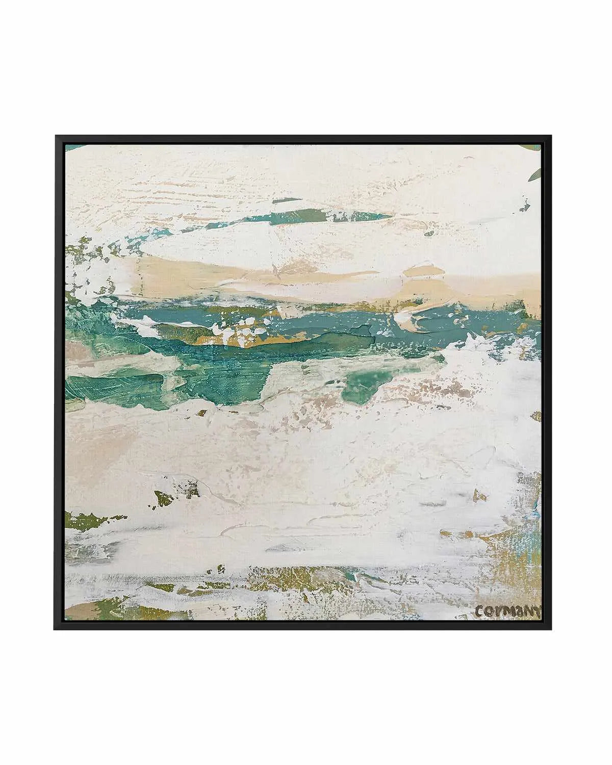 Gulf Tides II by Claire Cormany | Framed Canvas Art Print from Olive et Oriel where you can shop wallpaper and artworks online