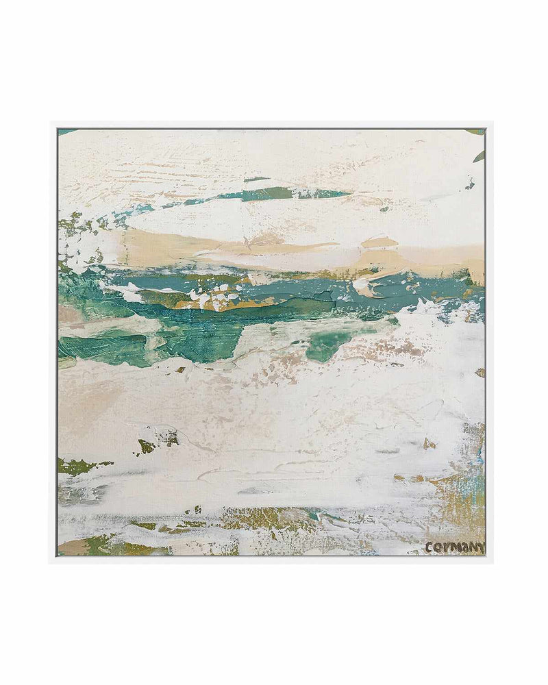 Gulf Tides II by Claire Cormany | Framed Canvas Art Print