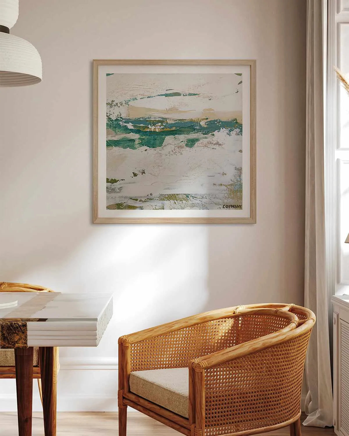 Gulf Tides II by Claire Cormany Art Print from Olive et Oriel where you can shop wallpaper and artworks online