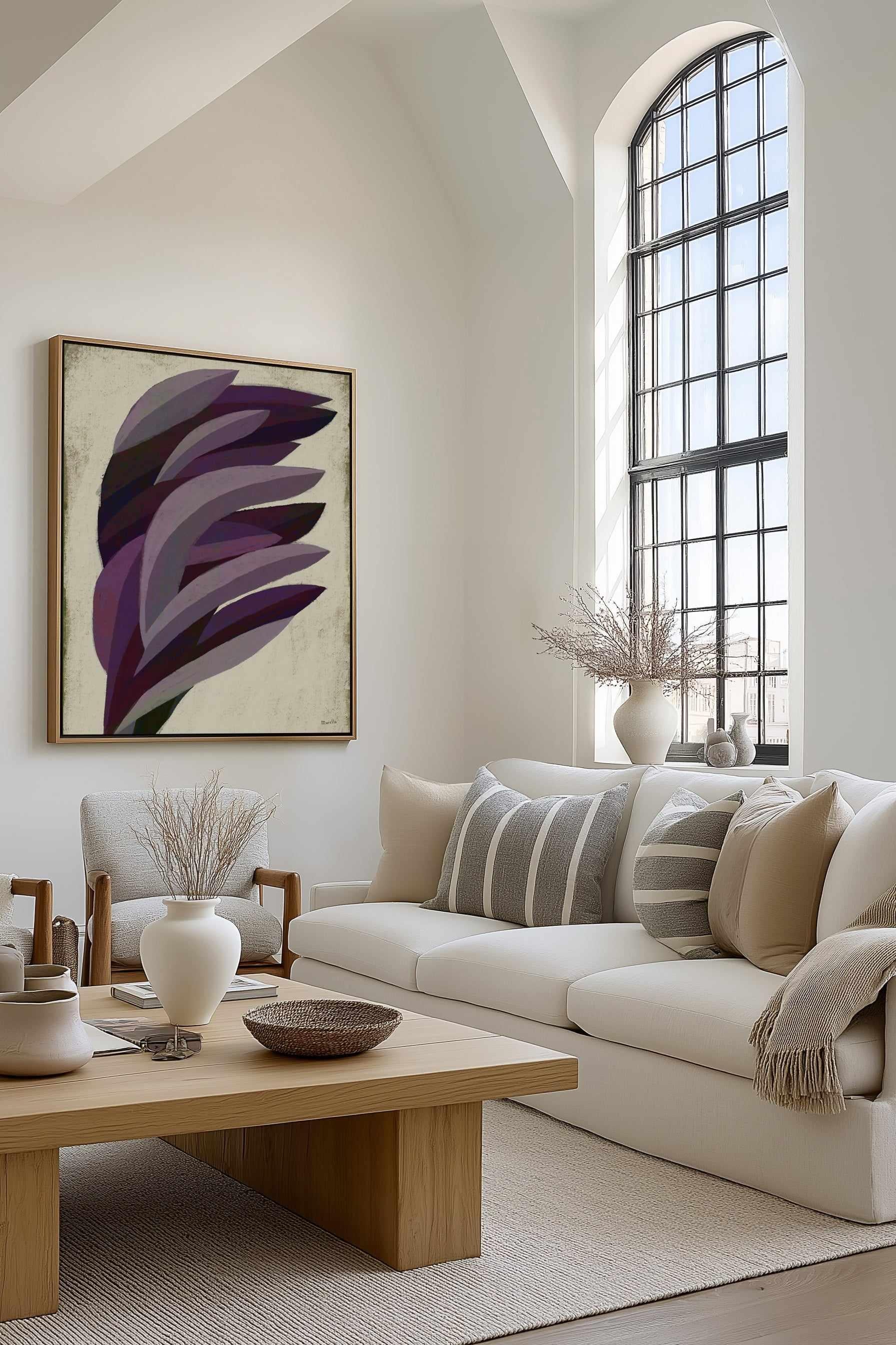 Gust of Wind by Marco Marella | Framed Canvas Art Print from Olive et Oriel where you can shop wallpaper and artworks online