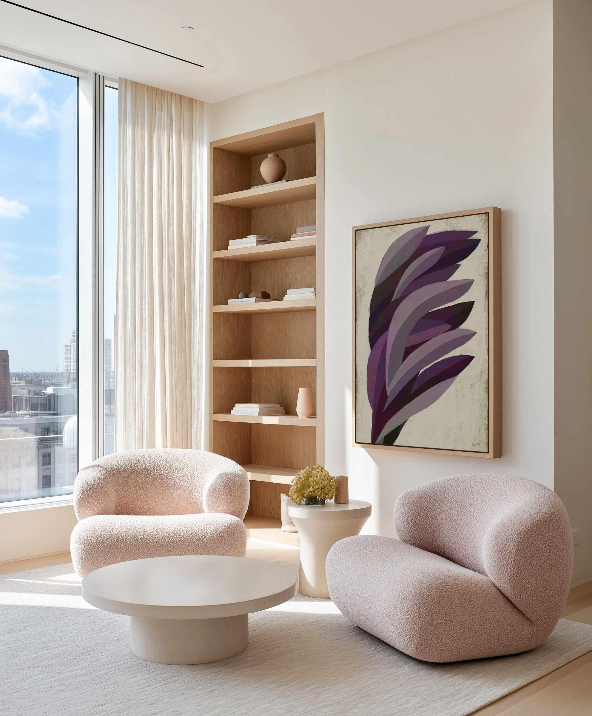 Gust of Wind by Marco Marella | Framed Canvas Art Print from Olive et Oriel where you can shop wallpaper and artworks online