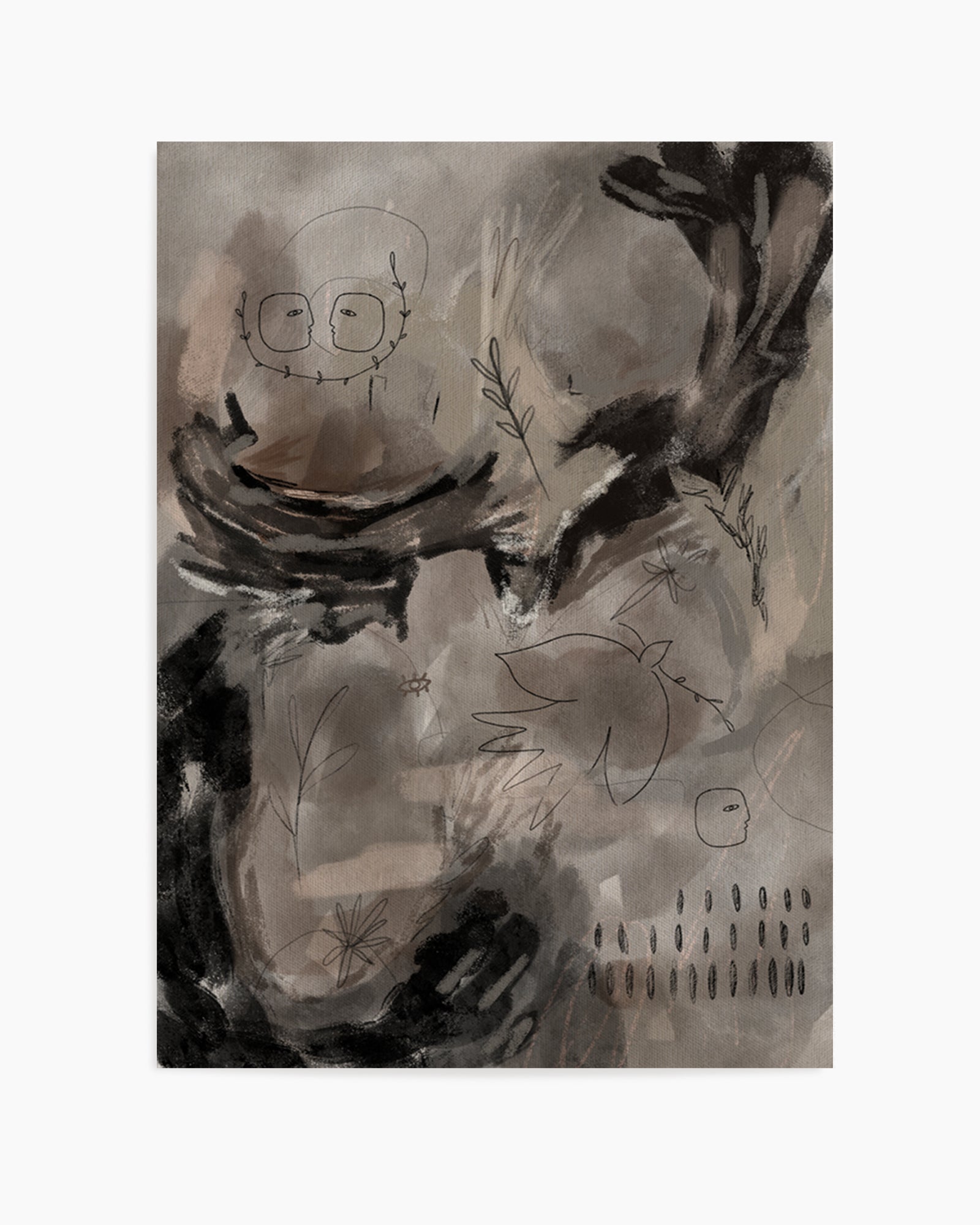 Heart Dynamics by Shatha Al Dafai | Art Print