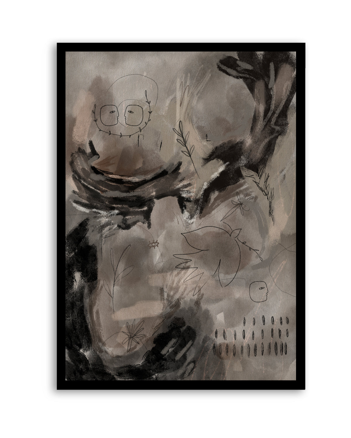 Heart Dynamics by Shatha Al Dafai | Art Print