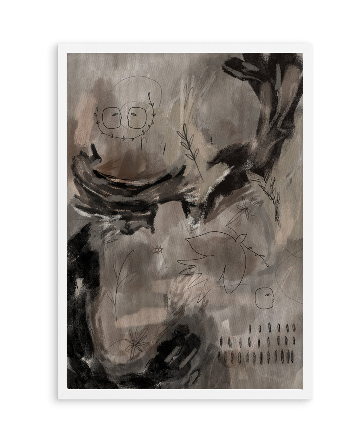 Heart Dynamics by Shatha Al Dafai | Art Print
