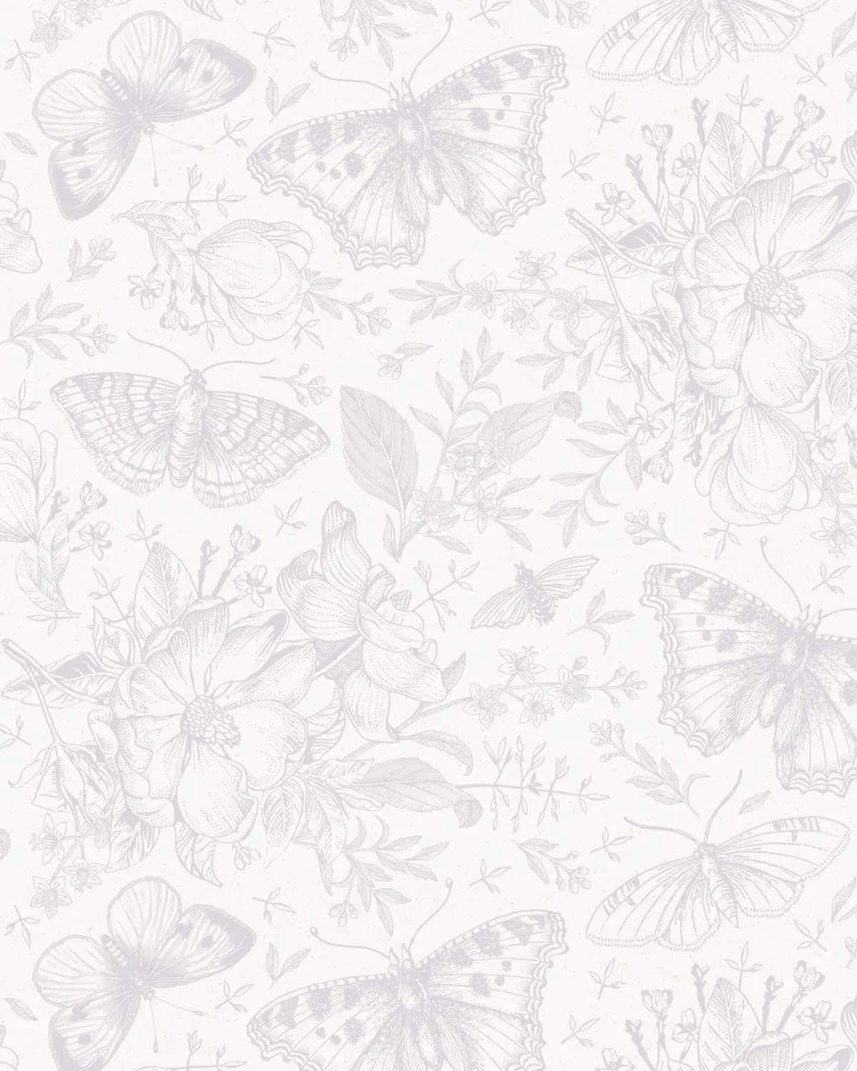 Butterfly Gardens Wallpaper from Olive et Oriel where you can shop wallpaper and artworks online
