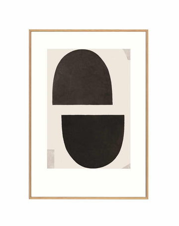 Half Domes I | Framed Canvas Art Print from Olive et Oriel where you can shop wallpaper and artworks online