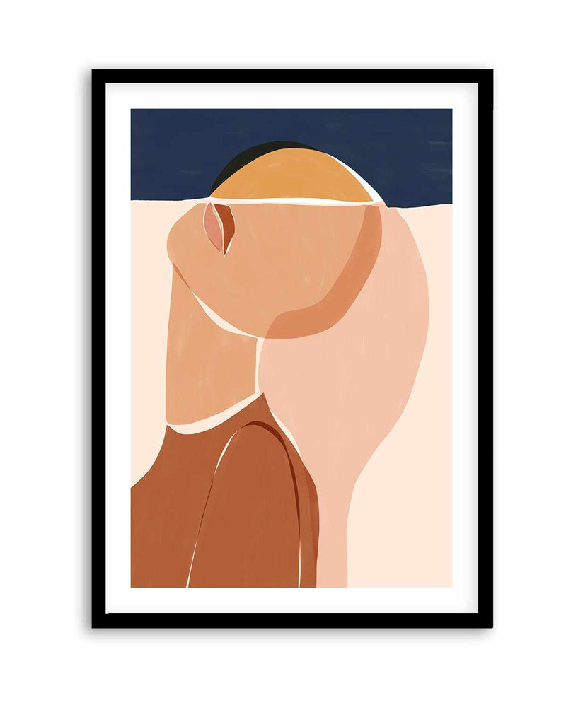 Half Face Half Sun By Ivy Green Illustration | Art Print