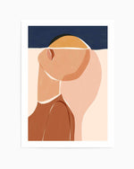 Half Face Half Sun By Ivy Green Illustration | Art Print