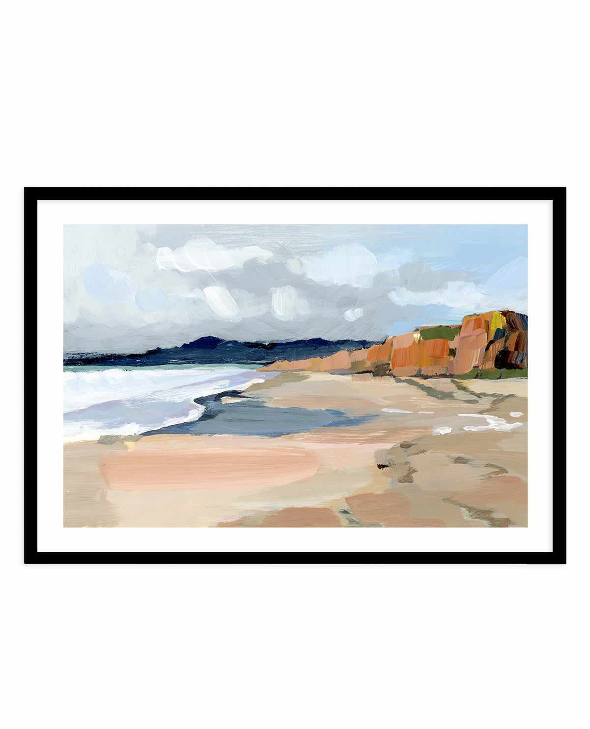 Half Moon Bay By Shina Choi | Art Print