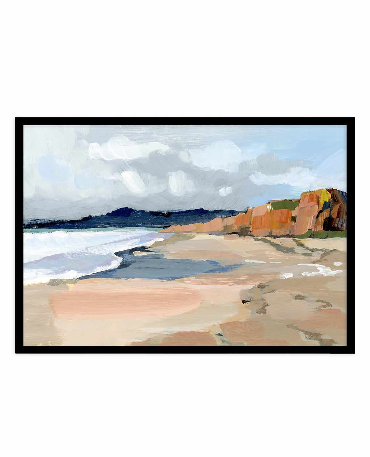 Half Moon Bay By Shina Choi | Art Print