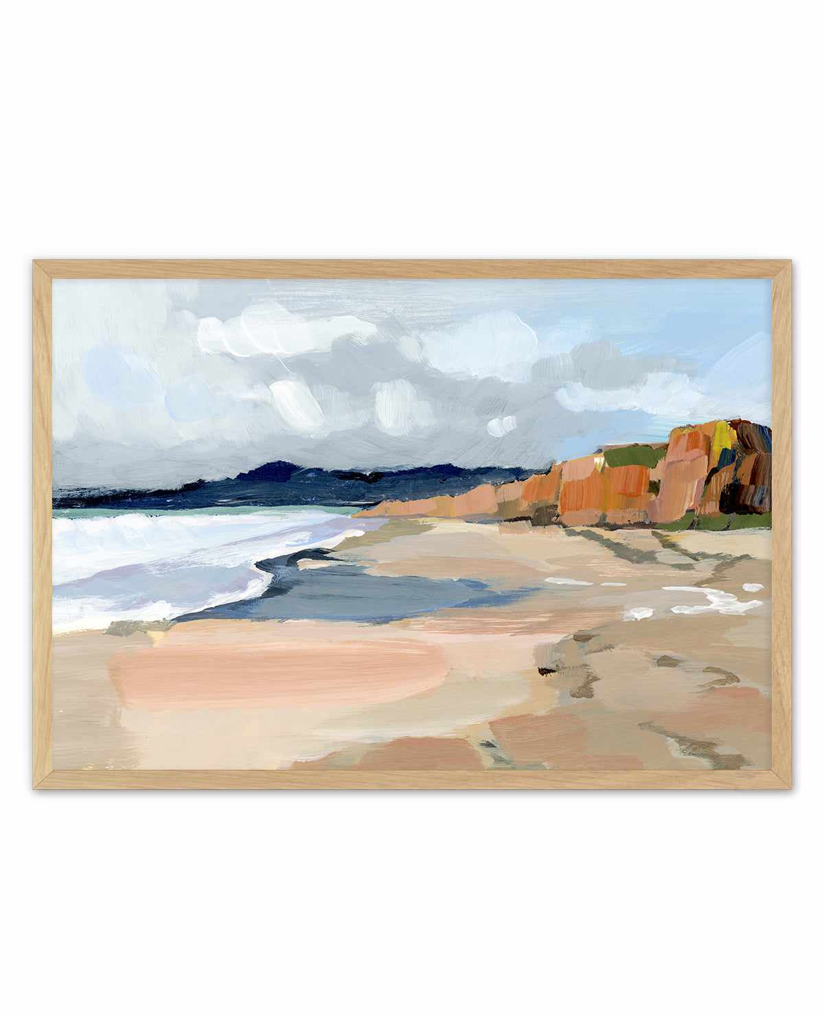 Half Moon Bay By Shina Choi | Art Print