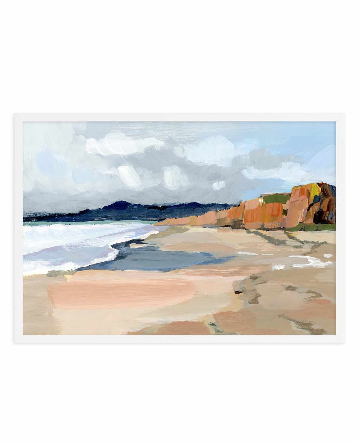 Half Moon Bay By Shina Choi | Art Print