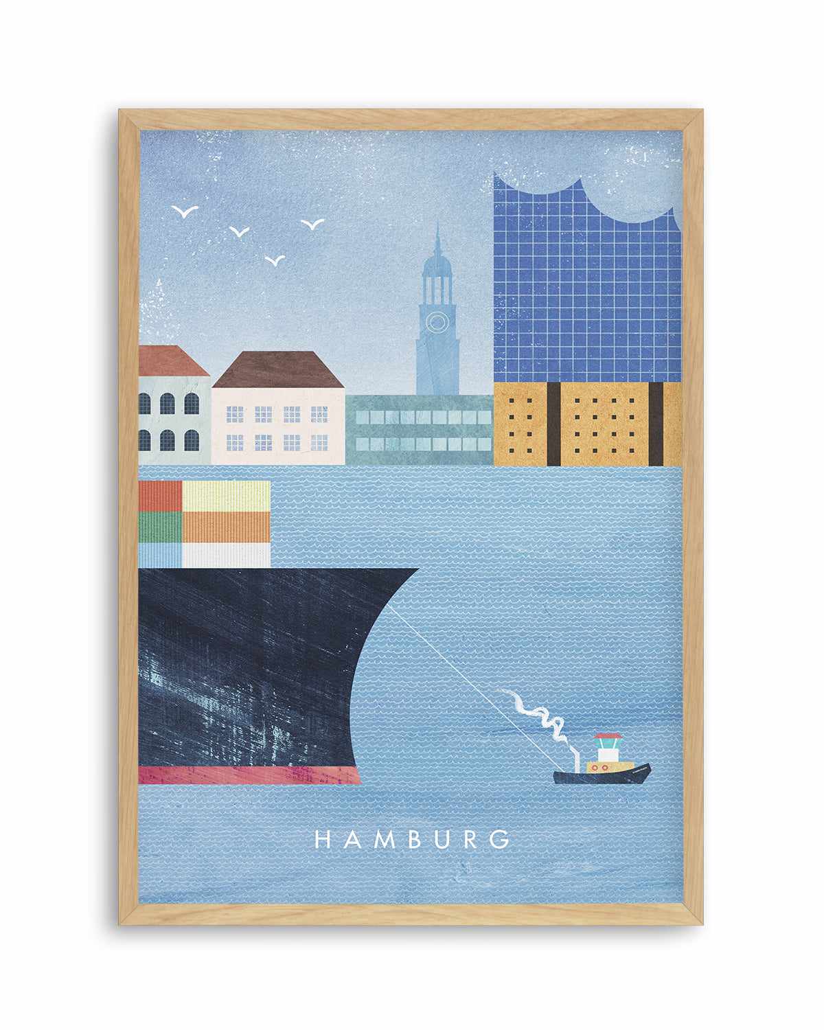 Hamburg by Henry Rivers Art Print