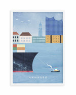 Hamburg by Henry Rivers Art Print