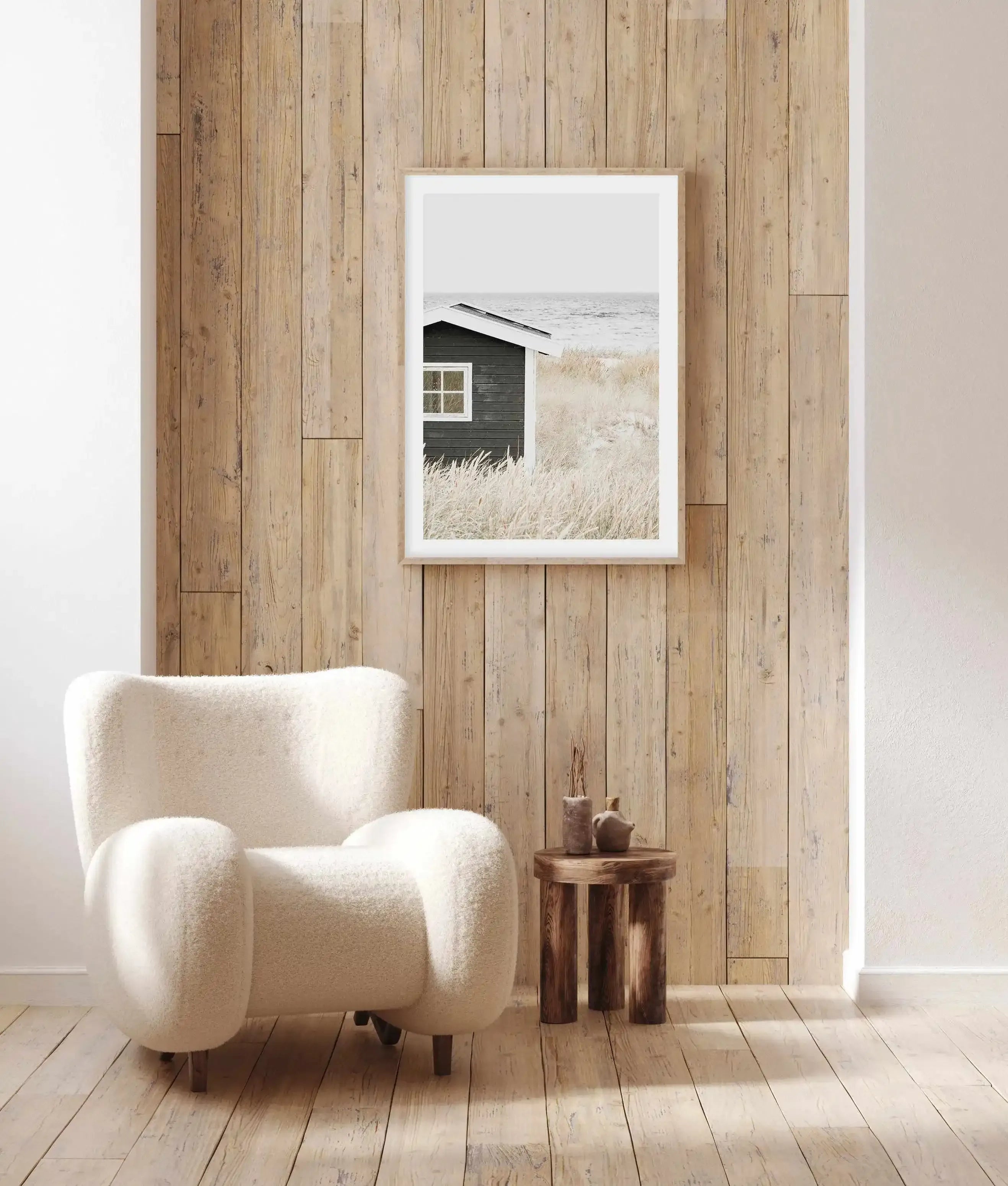 Hamptons Beach Hut | PT Art Print-PRINT-Olive et Oriel-Olive et Oriel-Buy-Australian-Art-Prints-Online-with-Olive-et-Oriel-Your-Artwork-Specialists-Austrailia-Decorate-With-Coastal-Photo-Wall-Art-Prints-From-Our-Beach-House-Artwork-Collection-Fine-Poster-and-Framed-Artwork