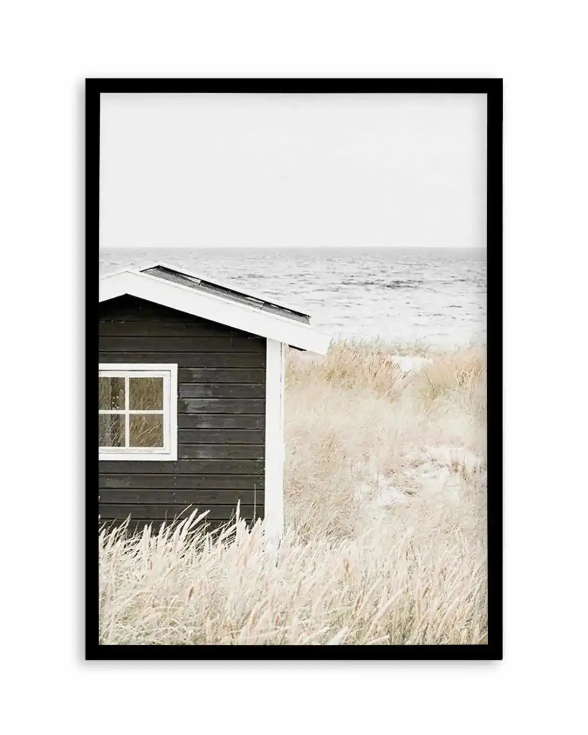 Hamptons Beach Hut | PT Art Print from Olive et Oriel where you can shop wallpaper and artworks online