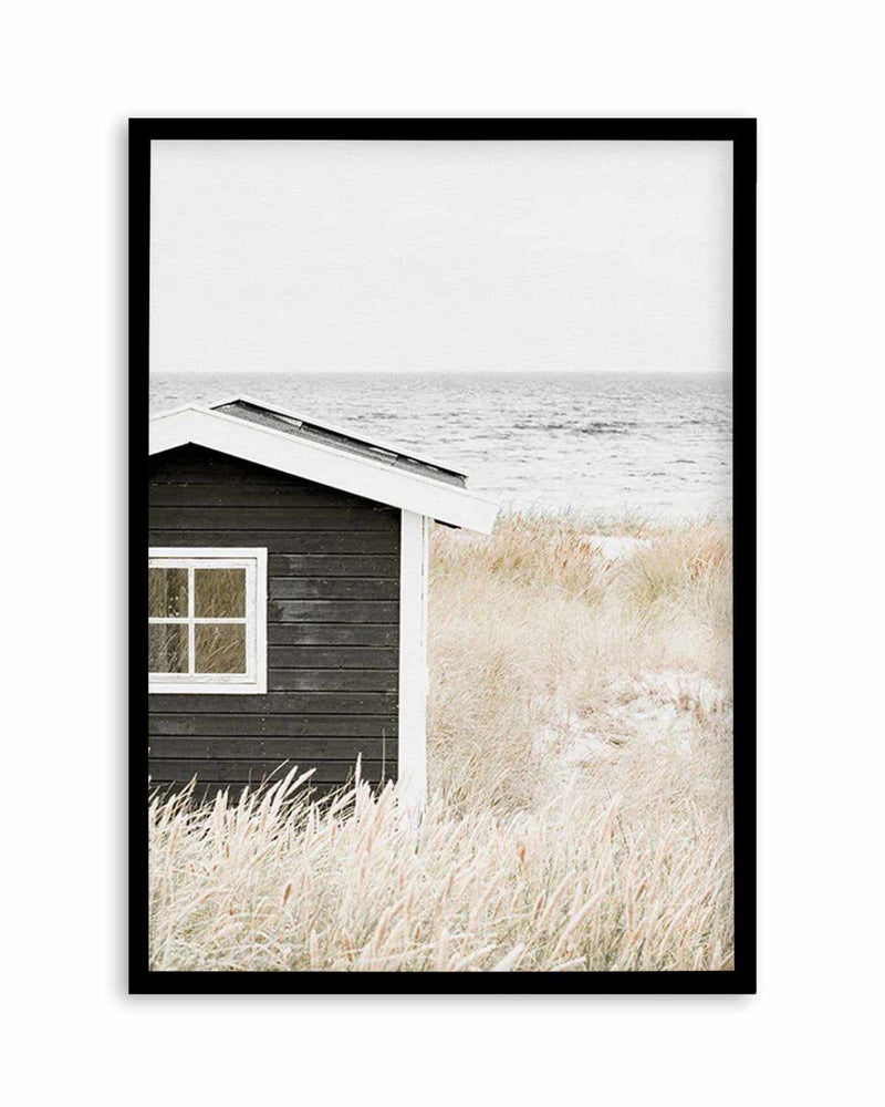 Hamptons Beach Hut | PT Art Print