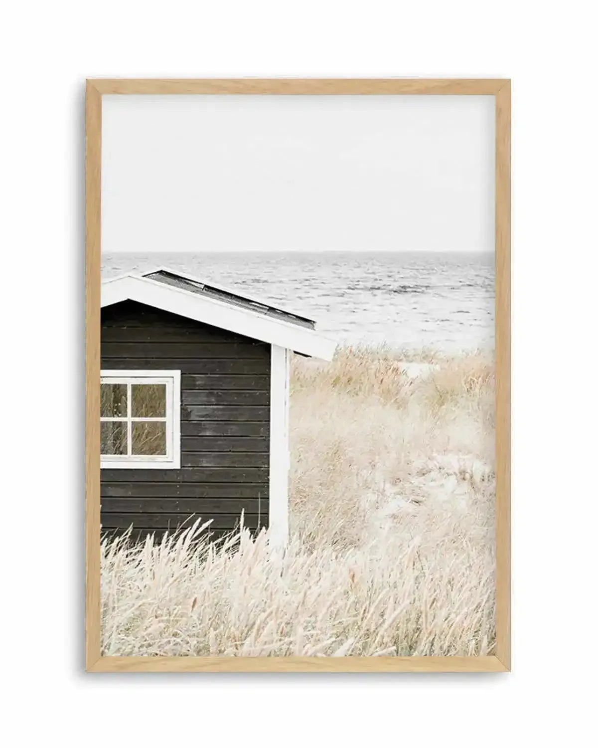 Hamptons Beach Hut | PT Art Print from Olive et Oriel where you can shop wallpaper and artworks online