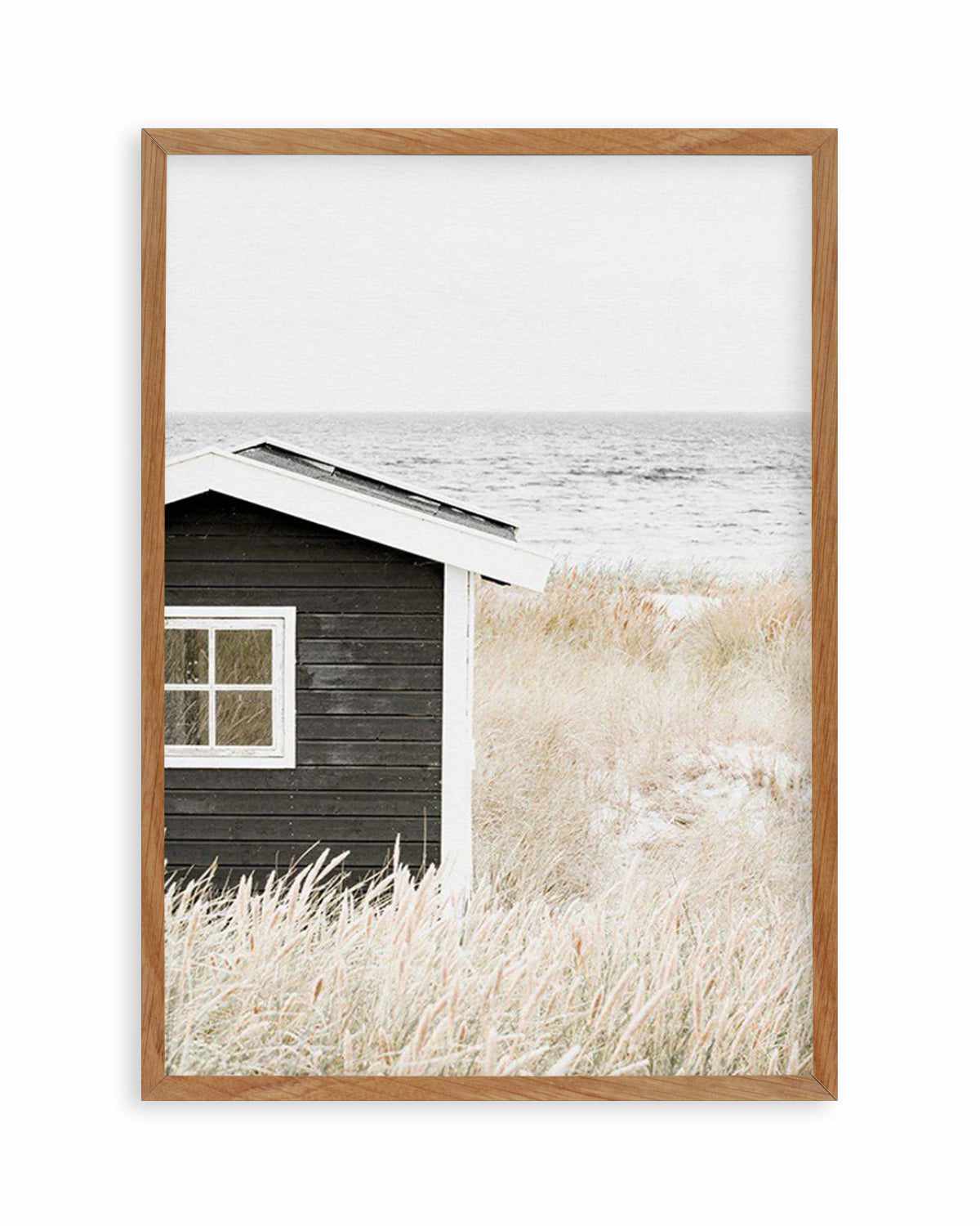 Hamptons Beach Hut | PT Art Print