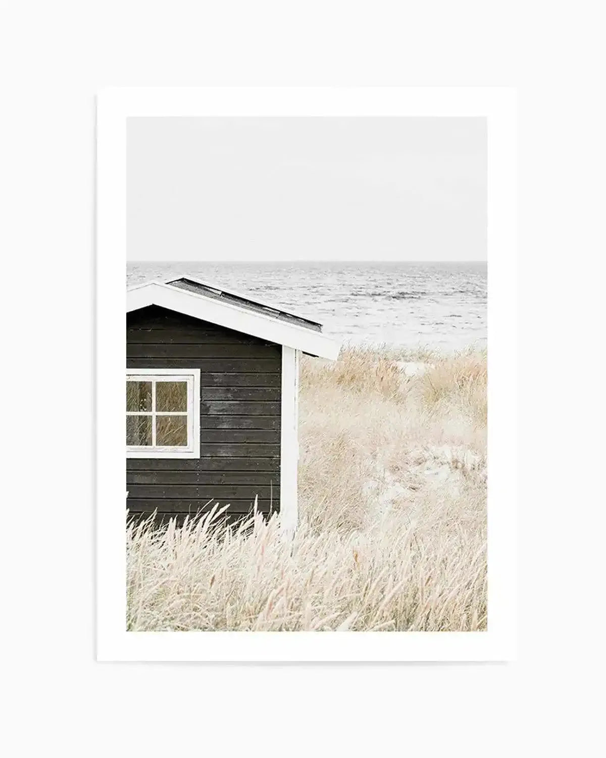 Hamptons Beach Hut | PT Art Print from Olive et Oriel where you can shop wallpaper and artworks online