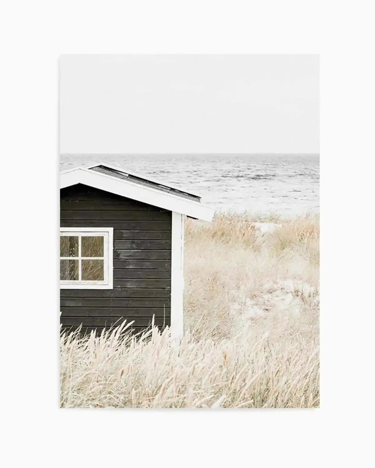 Hamptons Beach Hut | PT Art Print from Olive et Oriel where you can shop wallpaper and artworks online